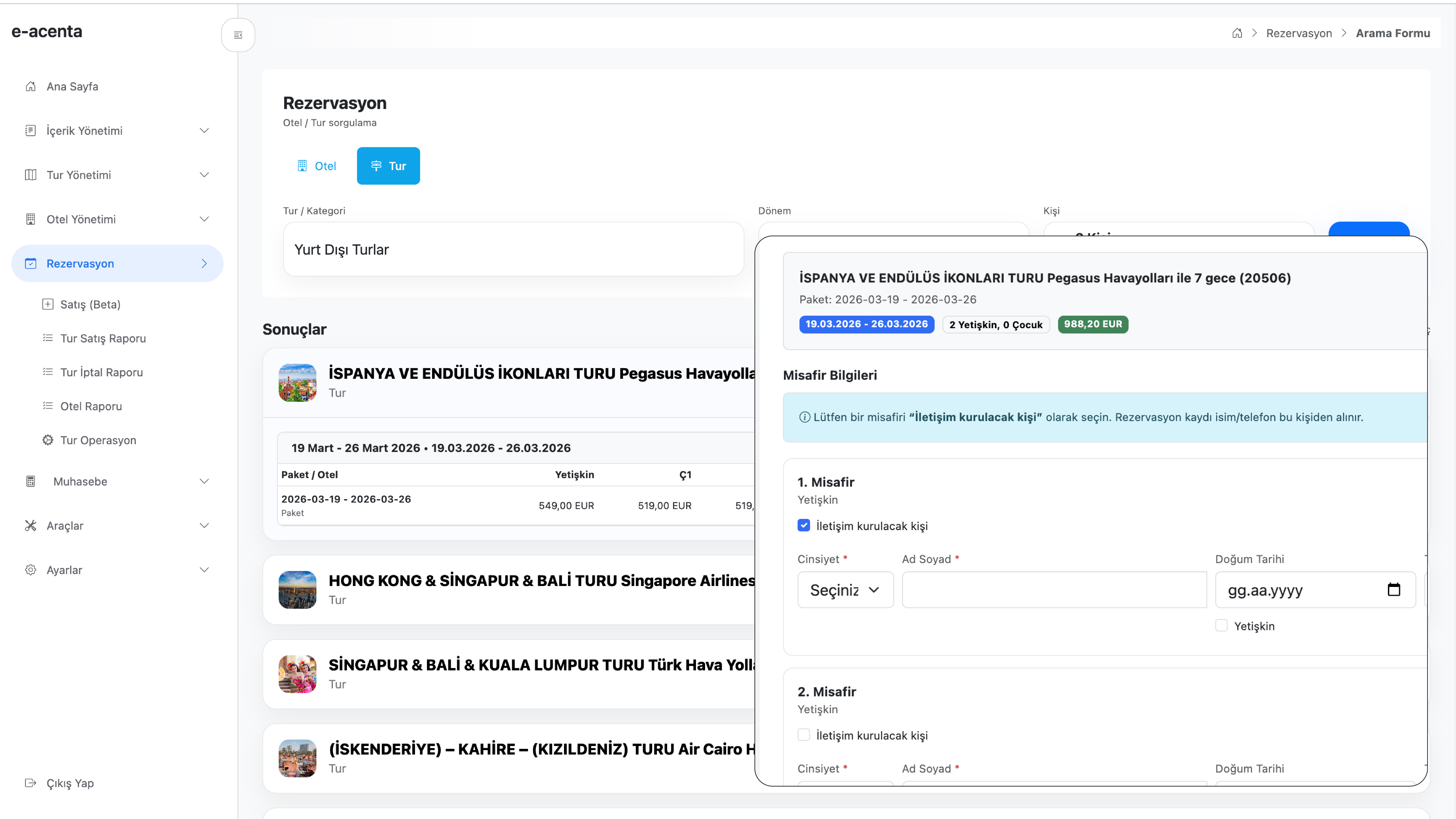 Rezervasyon Modülü ile Satış Sürecinizi Hızlandırın